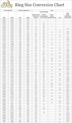 Gemini Personalize His and Her - Juego de anillos de titanio de aniversario de boda de color oro de 18 quilates regalo para el día de San Valentín