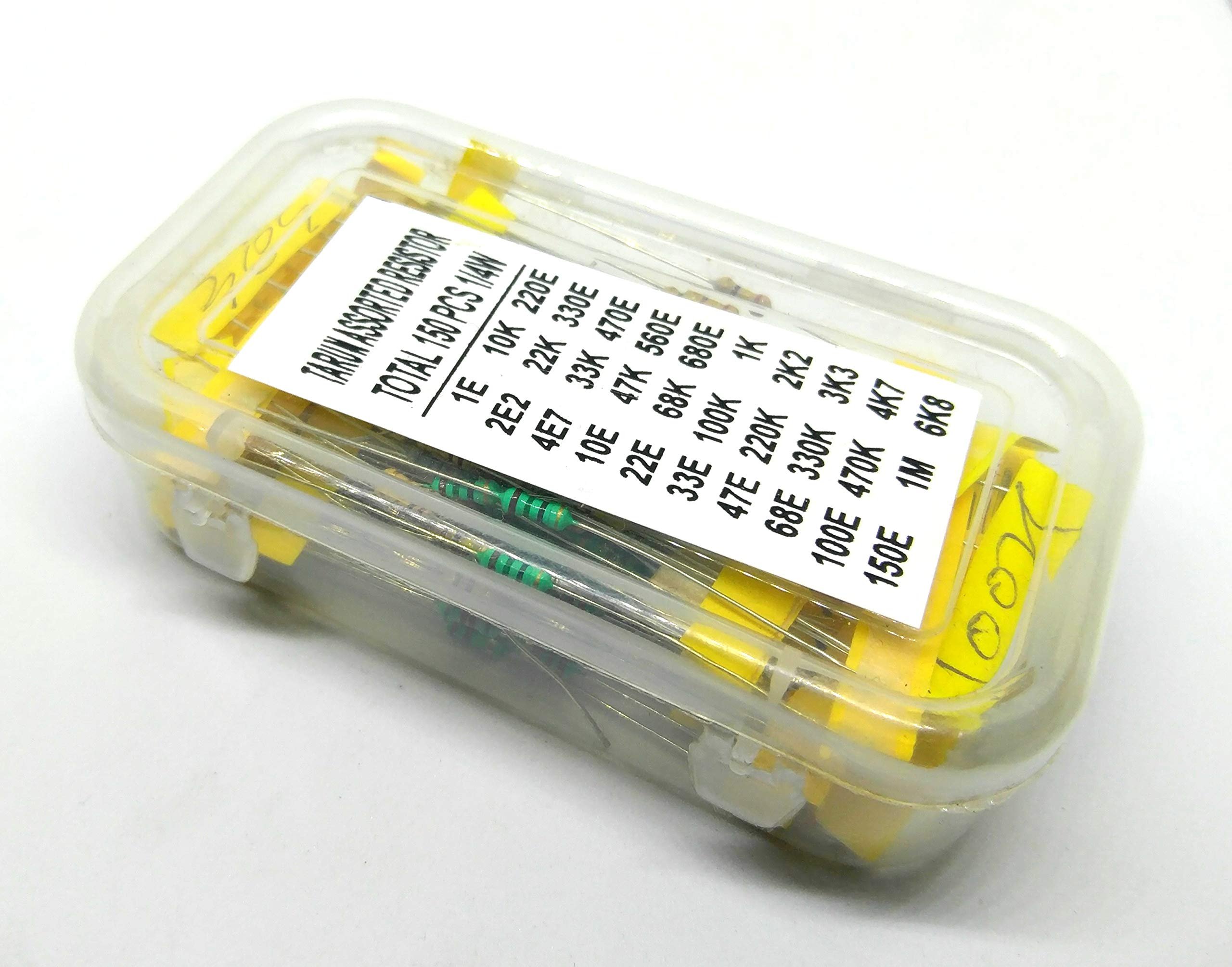 Invento 150pcs Assorted Resisitors ohm value 30 different value types kit for DIY Projects (B07FW3NHFR) Amazon Price History, Amazon Price Tracker