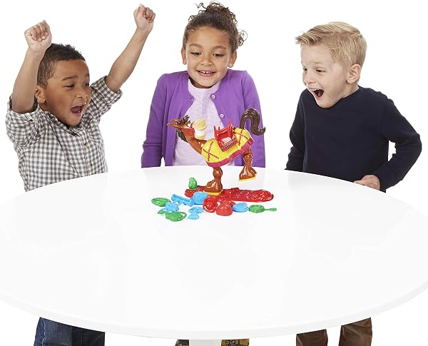 Hasbro Gaming Tozudo! Game - Balance Games with a Burrito with Much Genius - Family Board Game 2-4 Players - Over 4 Years - 4