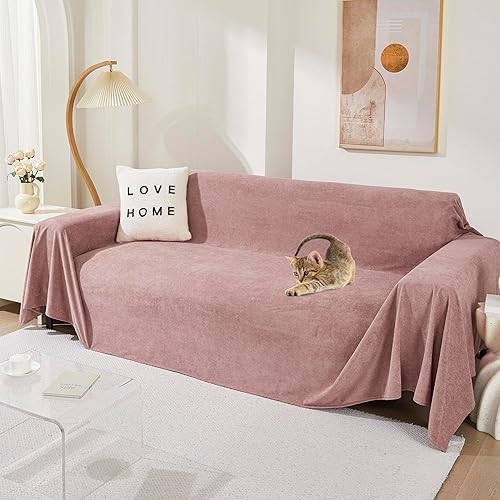 Miniatura 11 de MEETSKY Funda para silla reclinable a prueba de arañazos, para gatos, fundas de sofá de gran tamaño, lavable para sofá individual, funda suave y