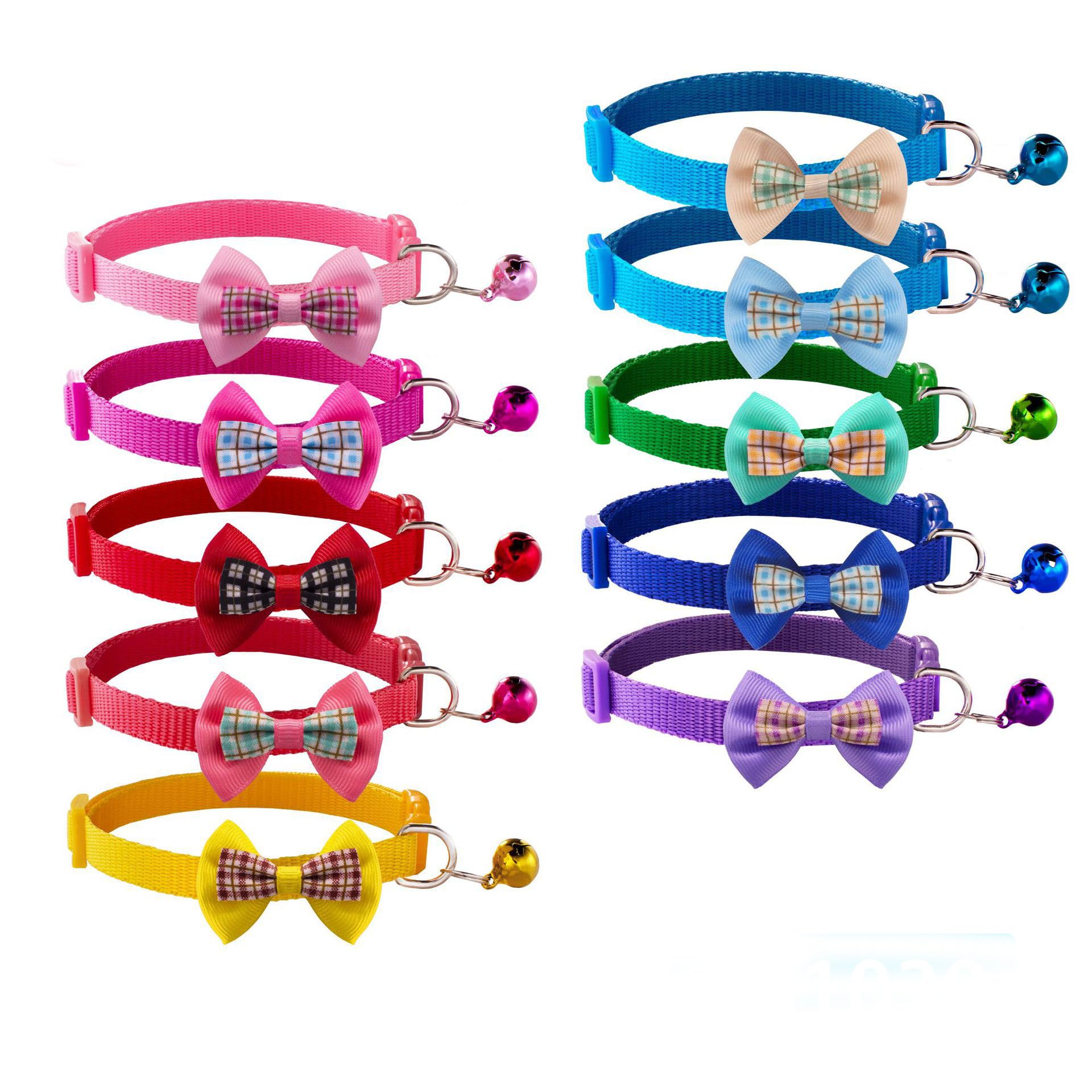 Grünes Welpenhalsband Mit Glöckchen – Reflektierend, Weich & Verstellbar Für XXS-Katzen & Kleine Hunde