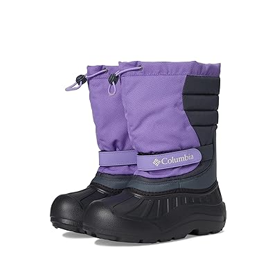 Columbia Kids Powderbugtm Snowlitetm (Toddler/Little Kid/Big Kid) Kids Shoes Paisley Purple/Graphite