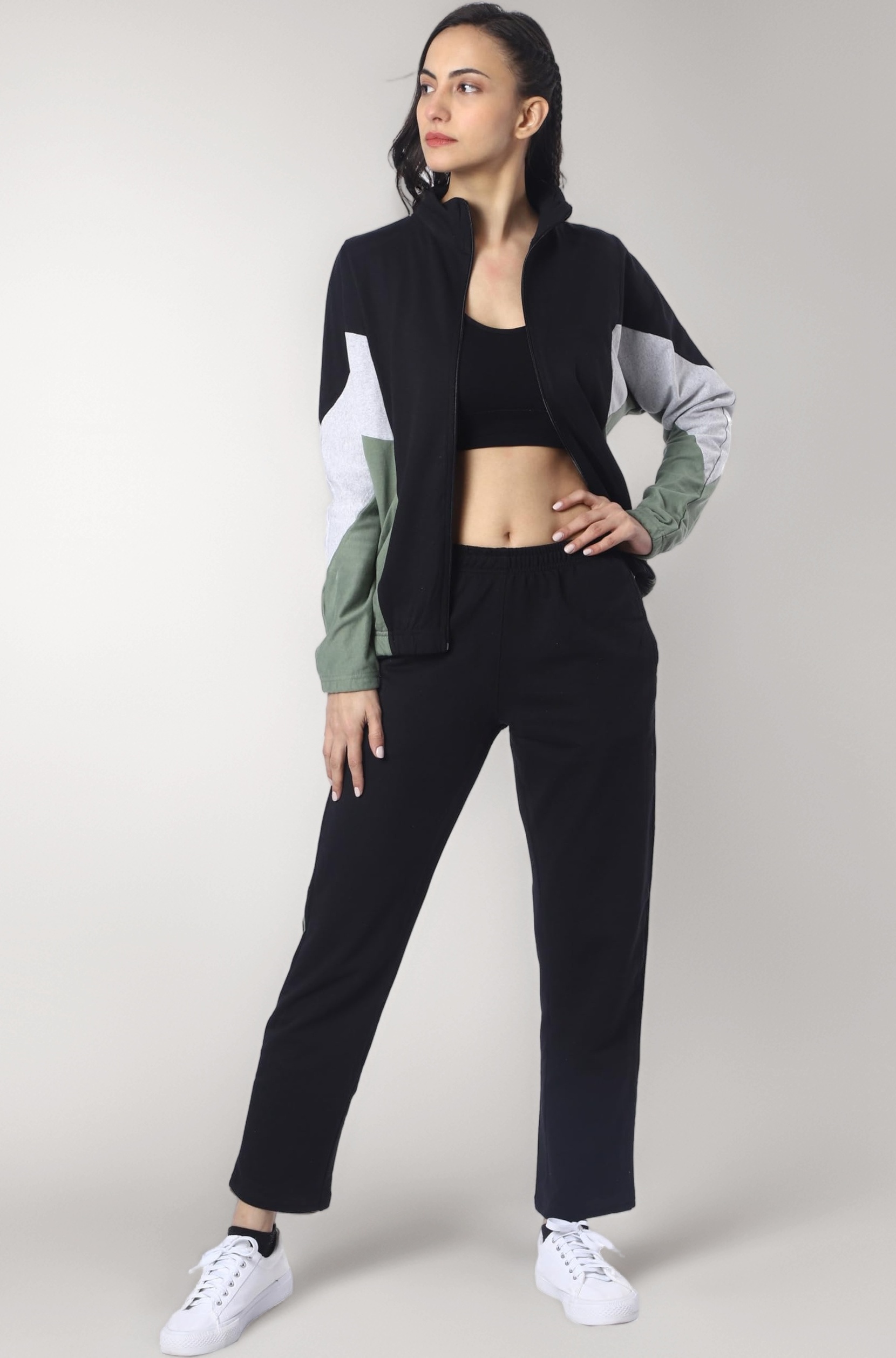 - Women Sports Zipper Running Summer Track Suit | Sports TrackSuit