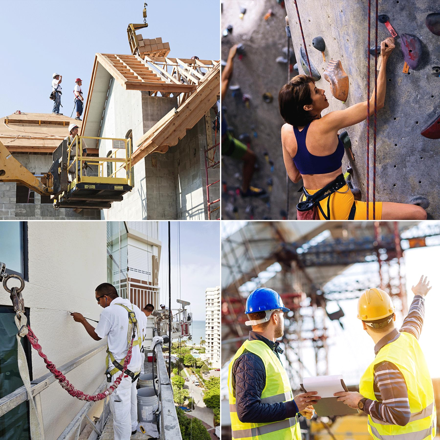 Dispositivo Anticaidas Retractil para Trabajos en Altura, Línea de Vida Retráctil con Gancho Autoblocante, Equipos Anticaída Retractil para Techado y Construcción, Carga:150kg(Size:3m)