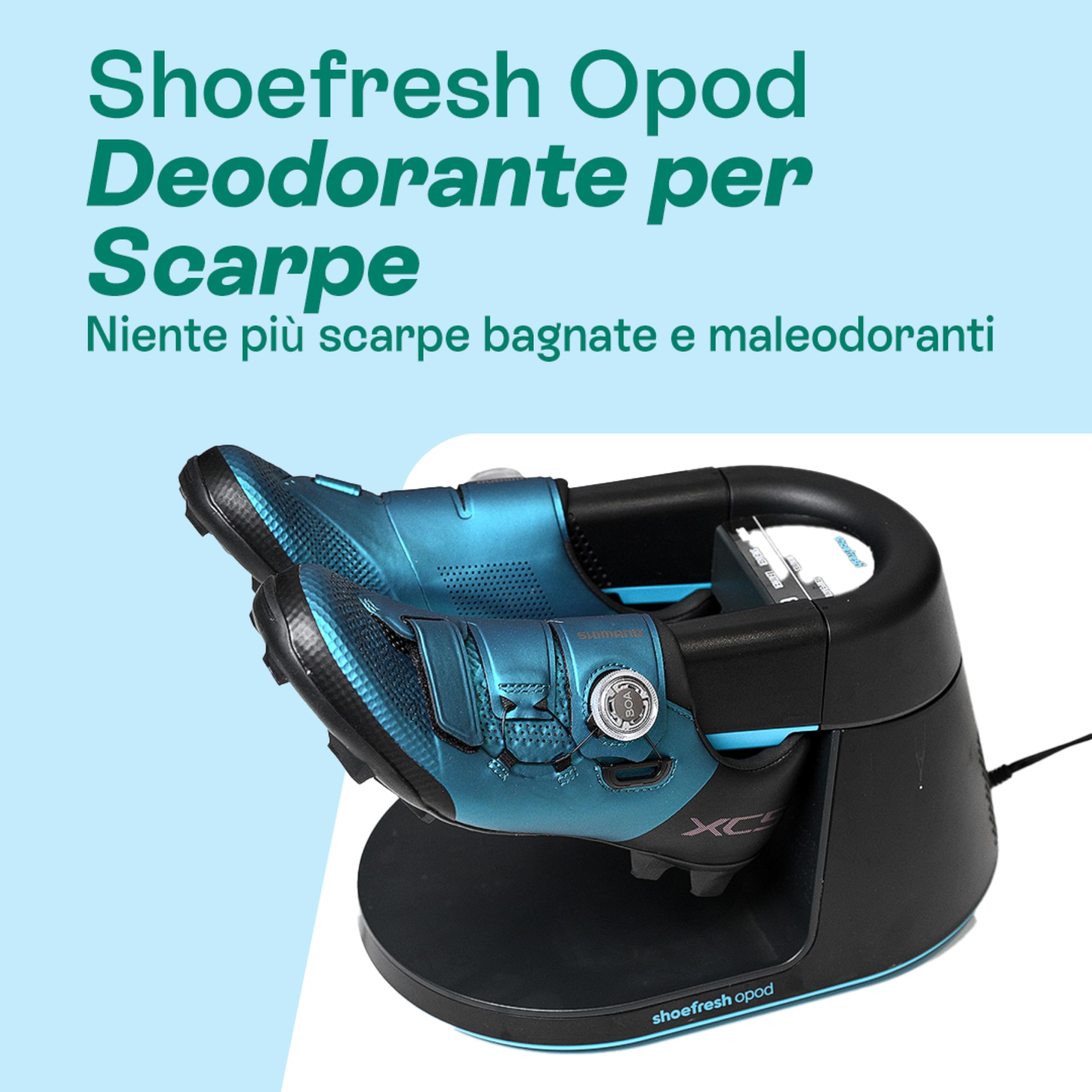 shoefresh Deodorante Scarpe & asciugas Carpe | Antibatterico Scarpe | igienizzante Scarpe | disinfettante Scarpe | Opod