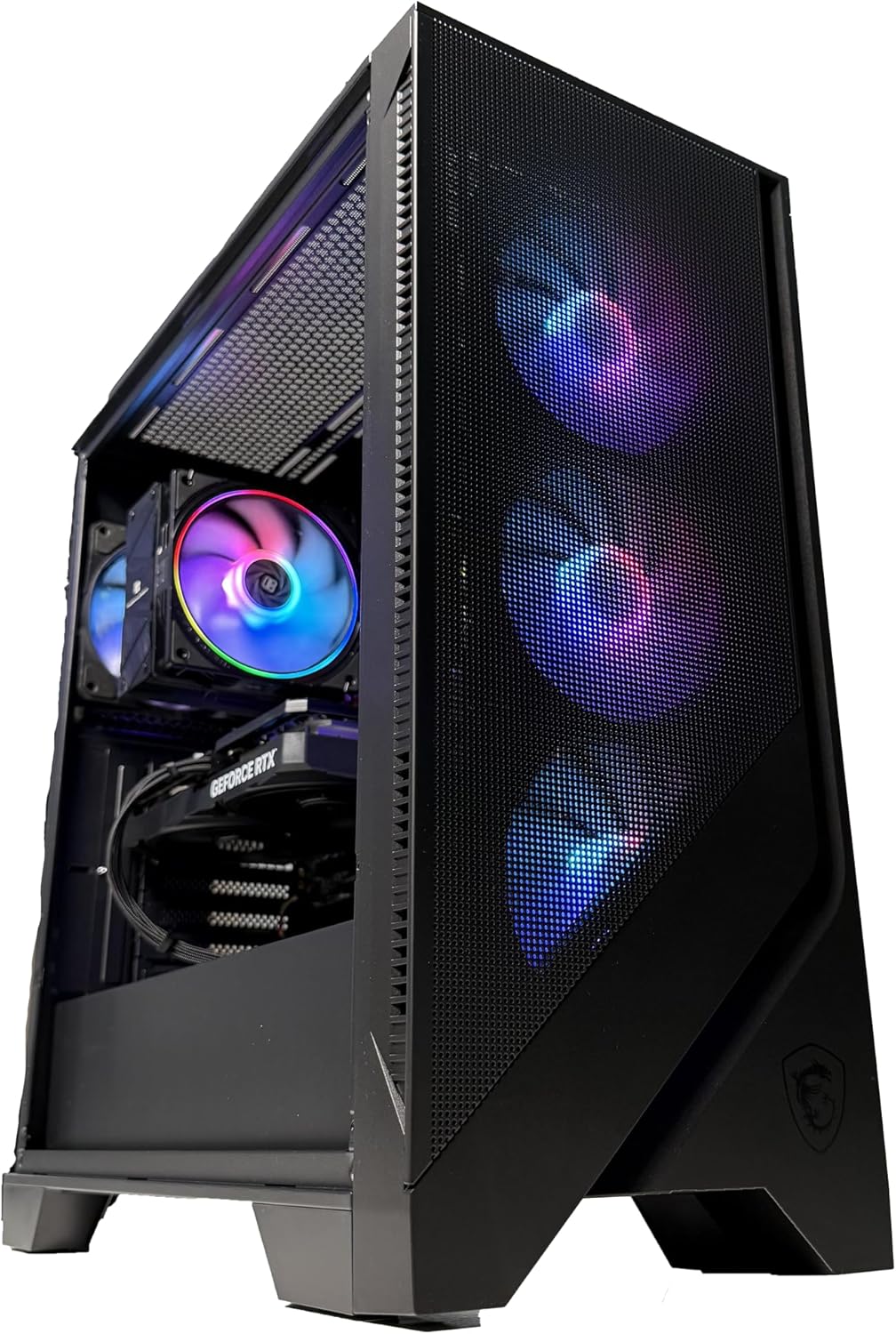 Golook PC Gaming Panama 2.3 - Ryzen 5 7600 / RTX 5070 12GB / 16GB RAM DDR5 6000 / 1TB NVME M.2 / B850M / 5 Ventole Raffreddamento a Torre - Computer Fisso