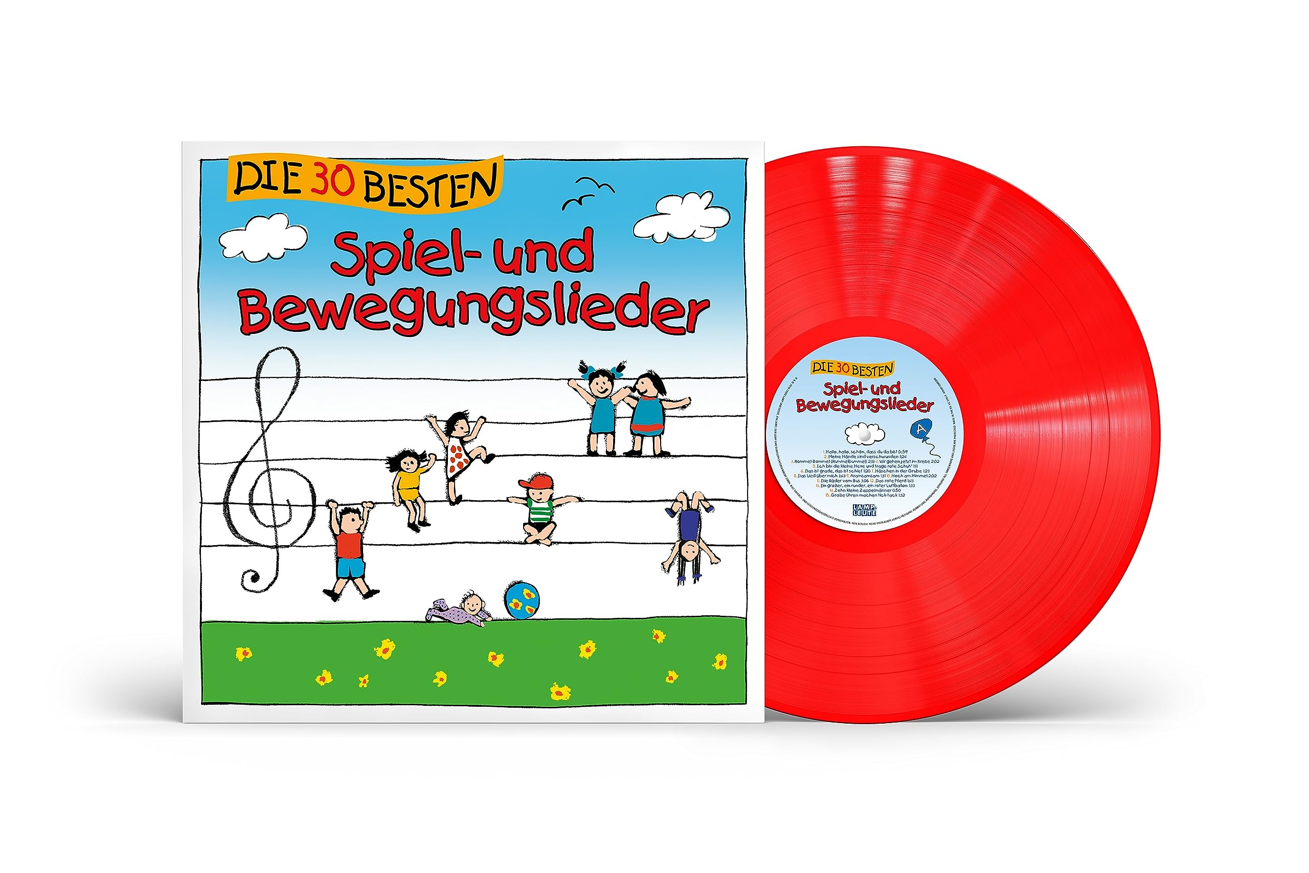 Die 30 Besten Spiel- und Bewegungslieder (Ltd. Lp) [VINYL]