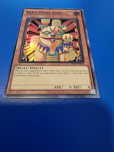 Neko Mane King - OP20-EN004 - Paquete de torneo OTS 20 - Súper raro