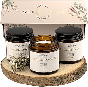 AOOVOO Scented Candles For Men - Vanilla & Cream Candles - View #7