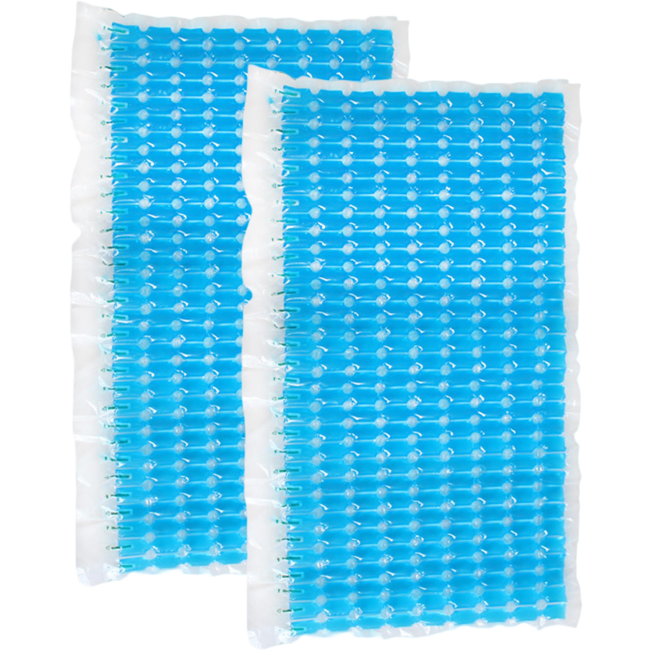 Tsawntd 2PCS Ice Blanket For Food, Reusable Ice Packs For Cooler, Long Lasting Flat Flexible Freezer Packs, Blue, 19.69x11.81 Inch