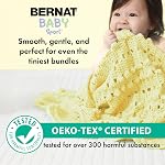 Bernat BABY SPORT BB Fils jaunes pour bébés - 1 Boîte de 12,3 oz/350 g - Acrylique - #3 lampe - 1256 Jarrets - Tricot/Crochet