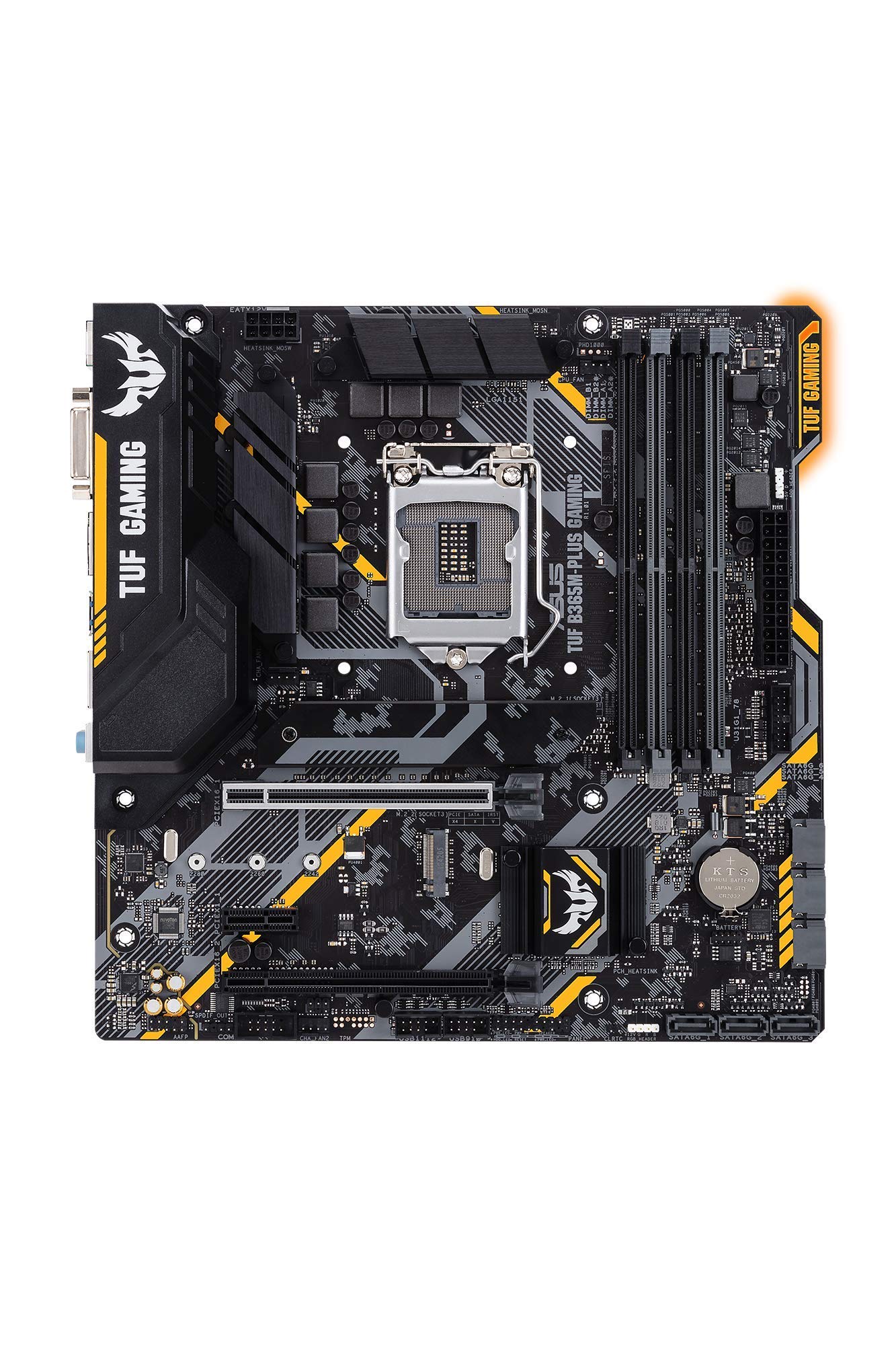 CPU Intel Core i7 8700K + ASUS TUF B365M Amazon.com: Asus TUF B365M-PLUS Gaming (Wi-Fi) LGA1151 (300