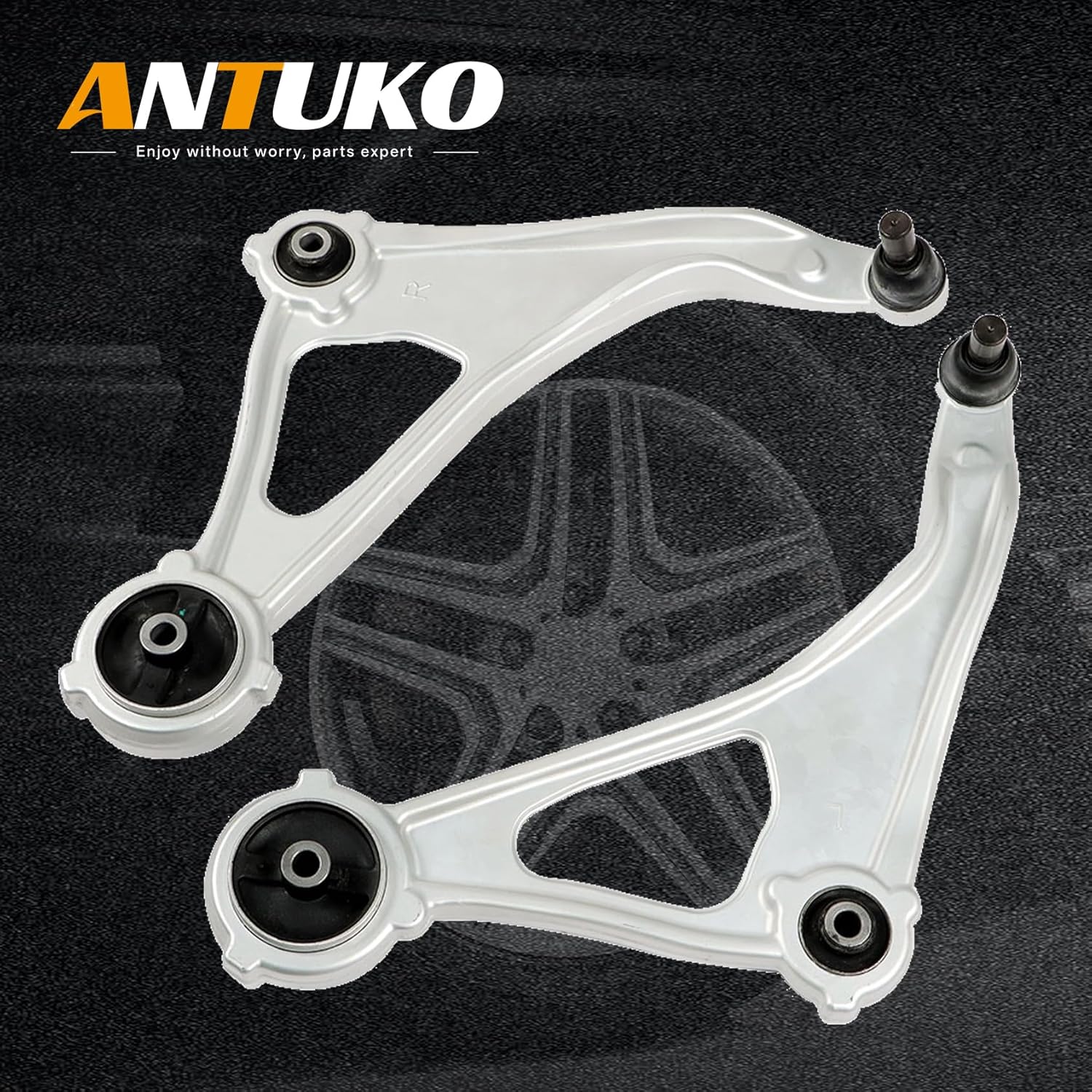 front lower left and right control arms with ball joints replacement for altima all models 2015-2018