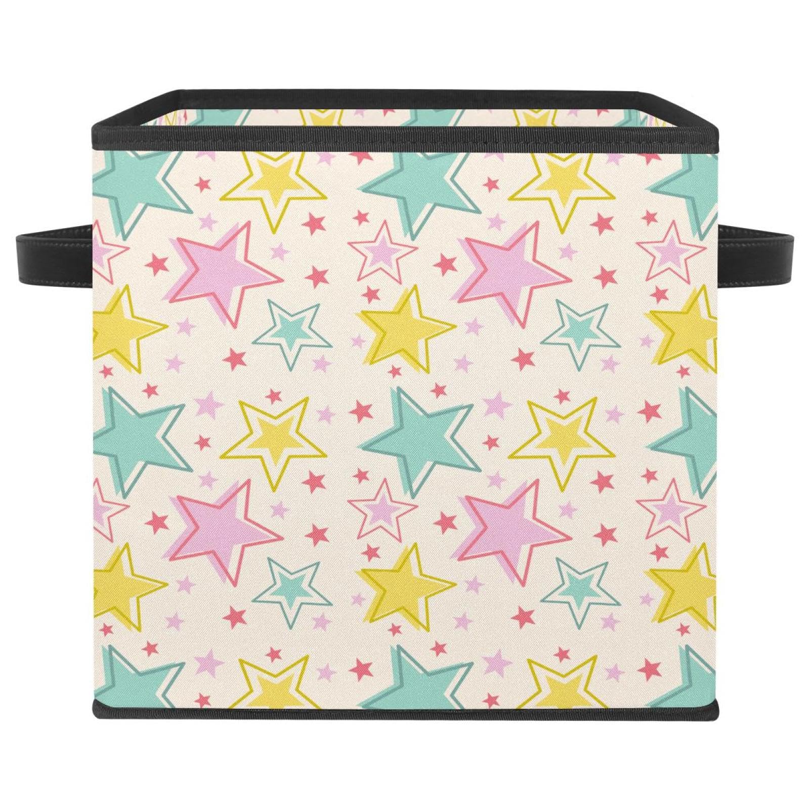 Boîte de rangement pliable en tissu cube anti-désordre pour chambre bébé