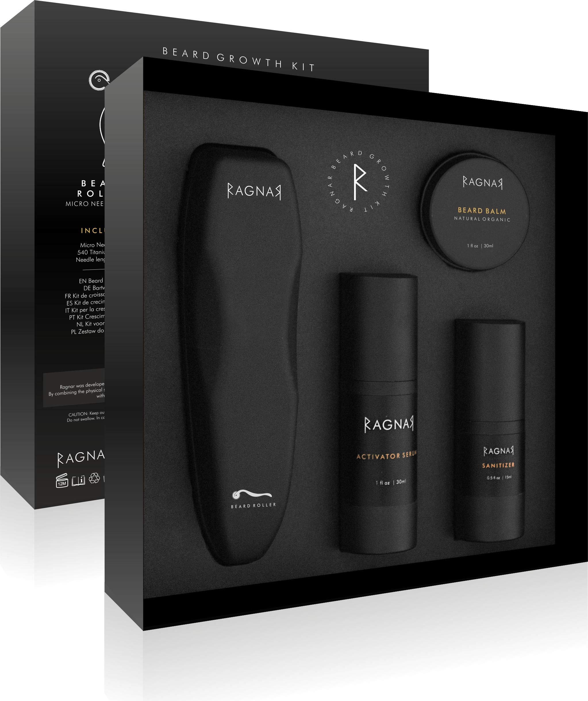 RAGNAR Kit de croissance de barbe pour homme