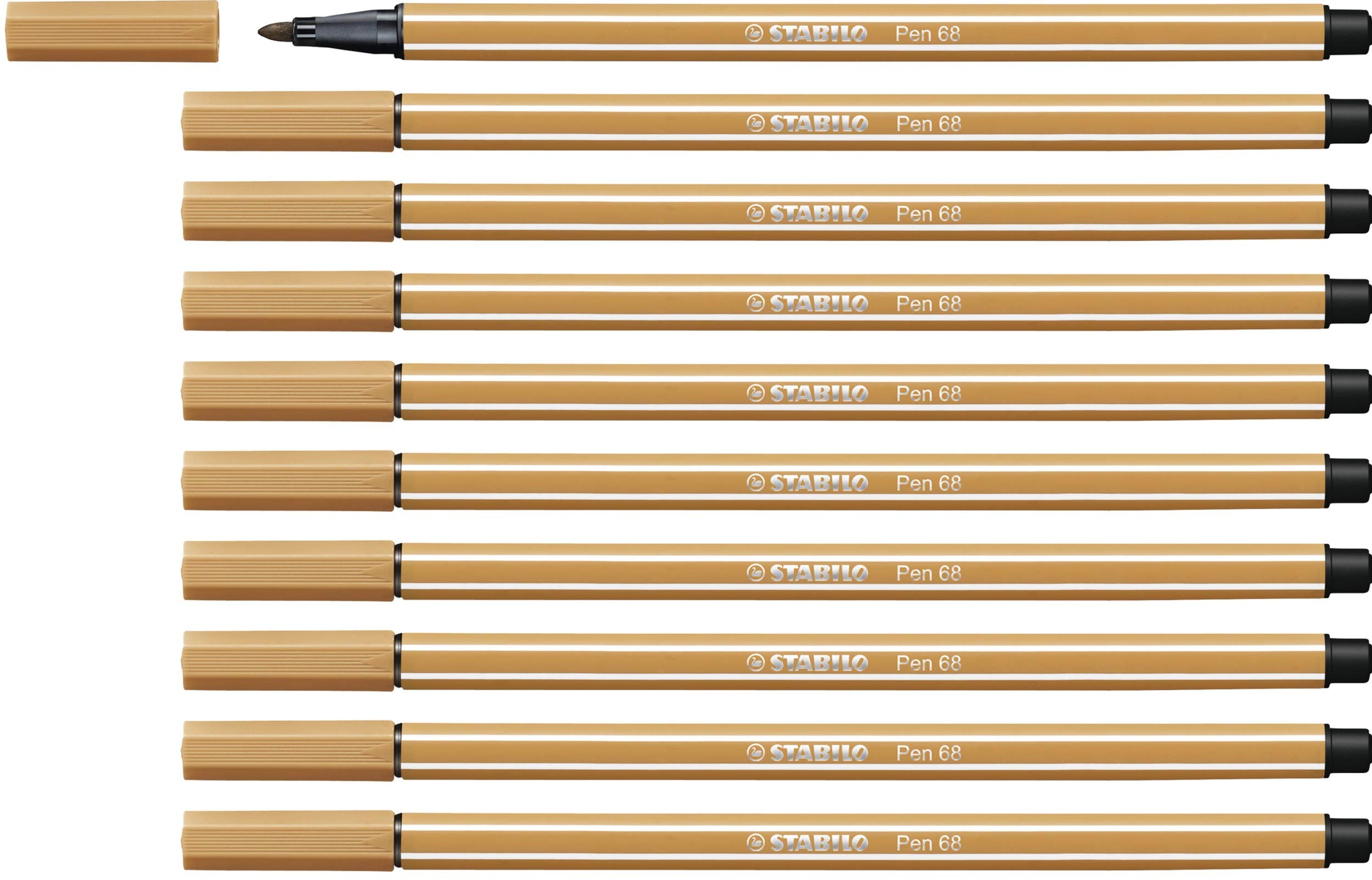 STABILO - Rotulador premium - Pen 68 - Pack de 10 - rosa neón — view 27