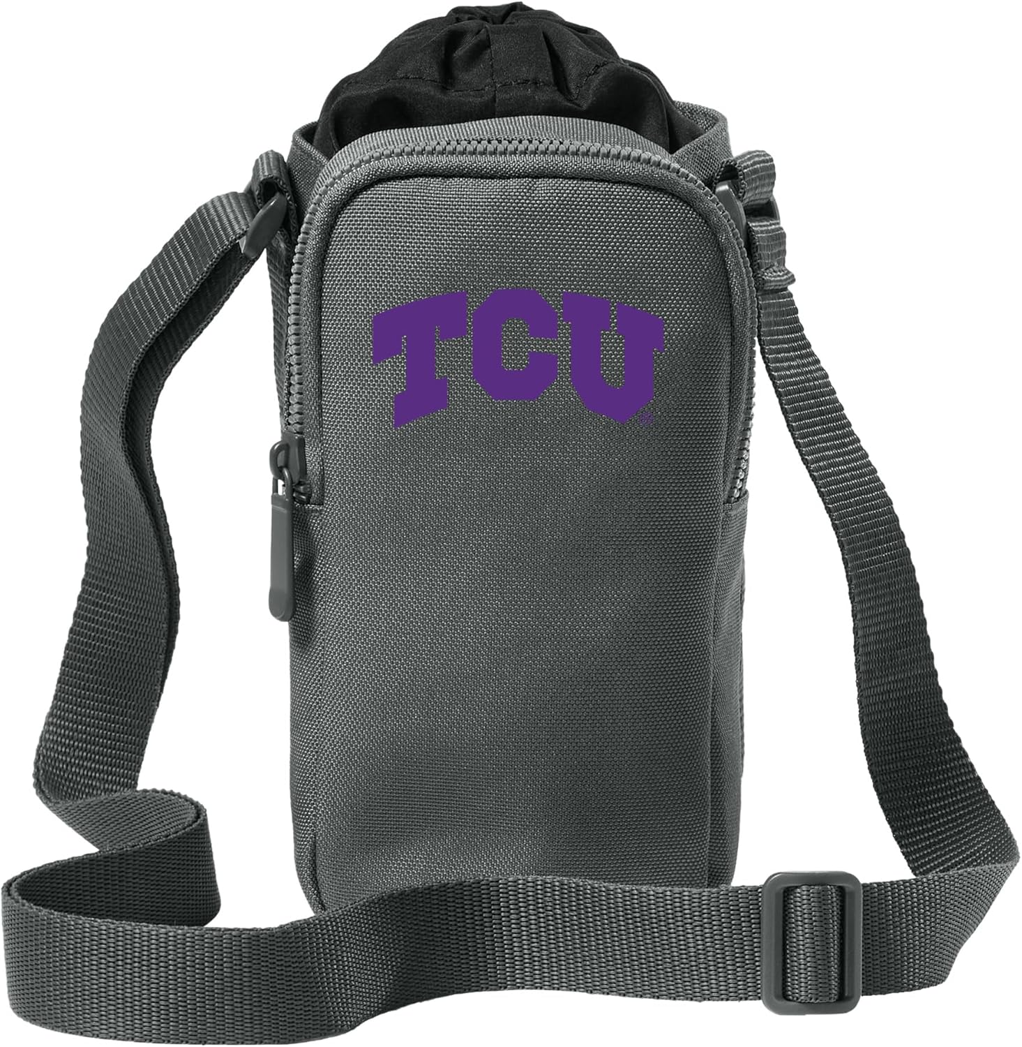 Broad Bay TCU Water Bottle Holder - Crossbody Bag - Travel, Sports, or Workouts For Fans, Men or Women