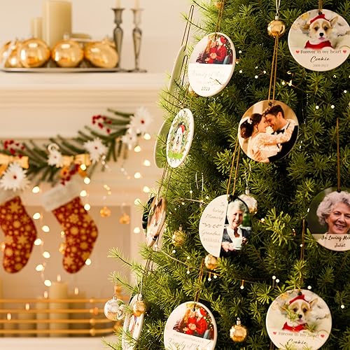 Miniatura 2 de Adornos de Navidad personalizados conmemorativos para perros, regalos conmemorativos para perros por pérdida de perro, adornos de árbol de Navidad,