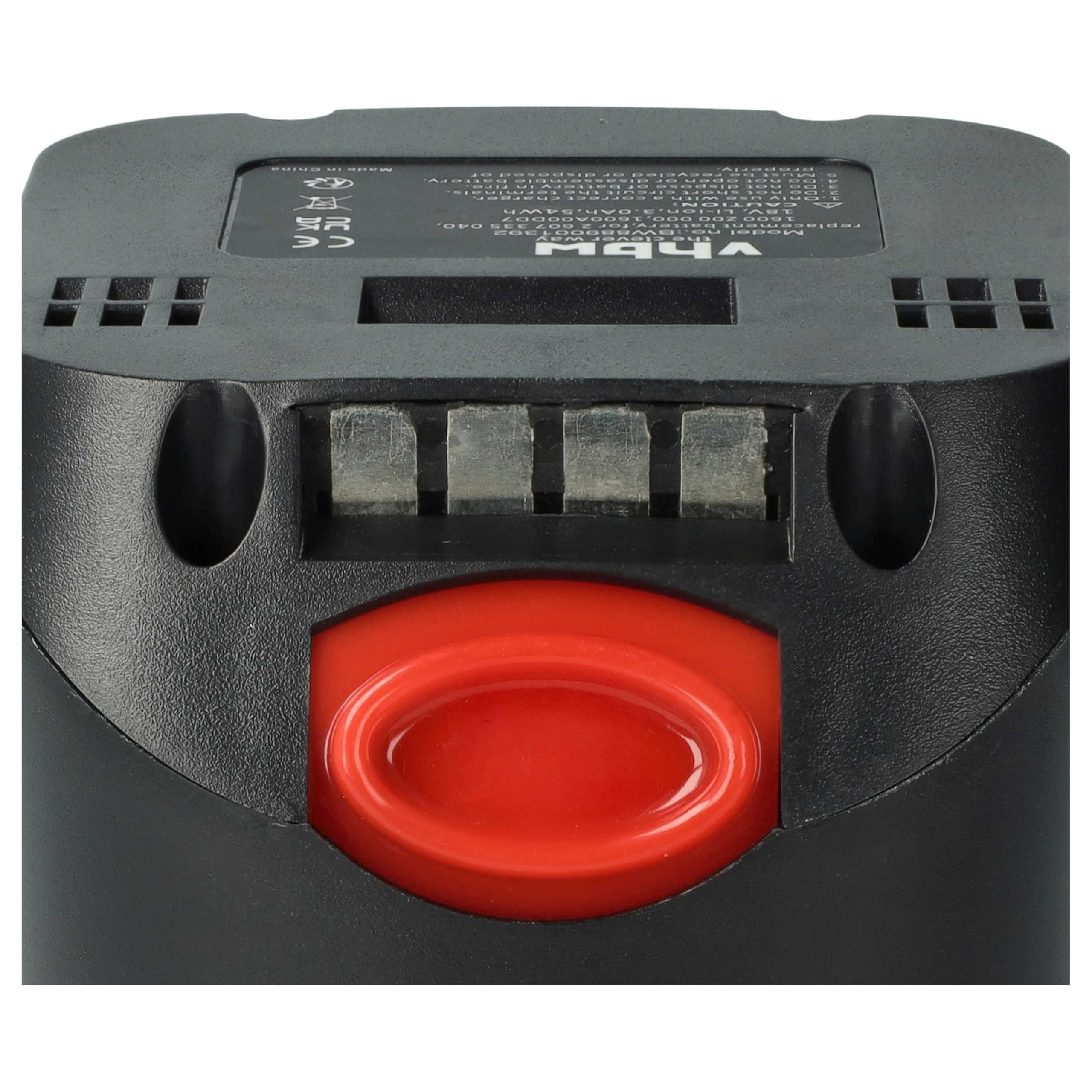 vhbw 2 x akumulator kompatybilny z Bosch PSR 1800 LI-2
