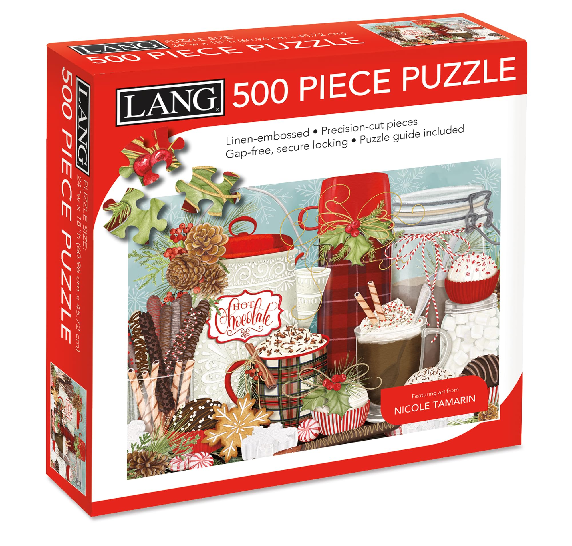 Amazon | Lang、ココアカップ500ピースパズル