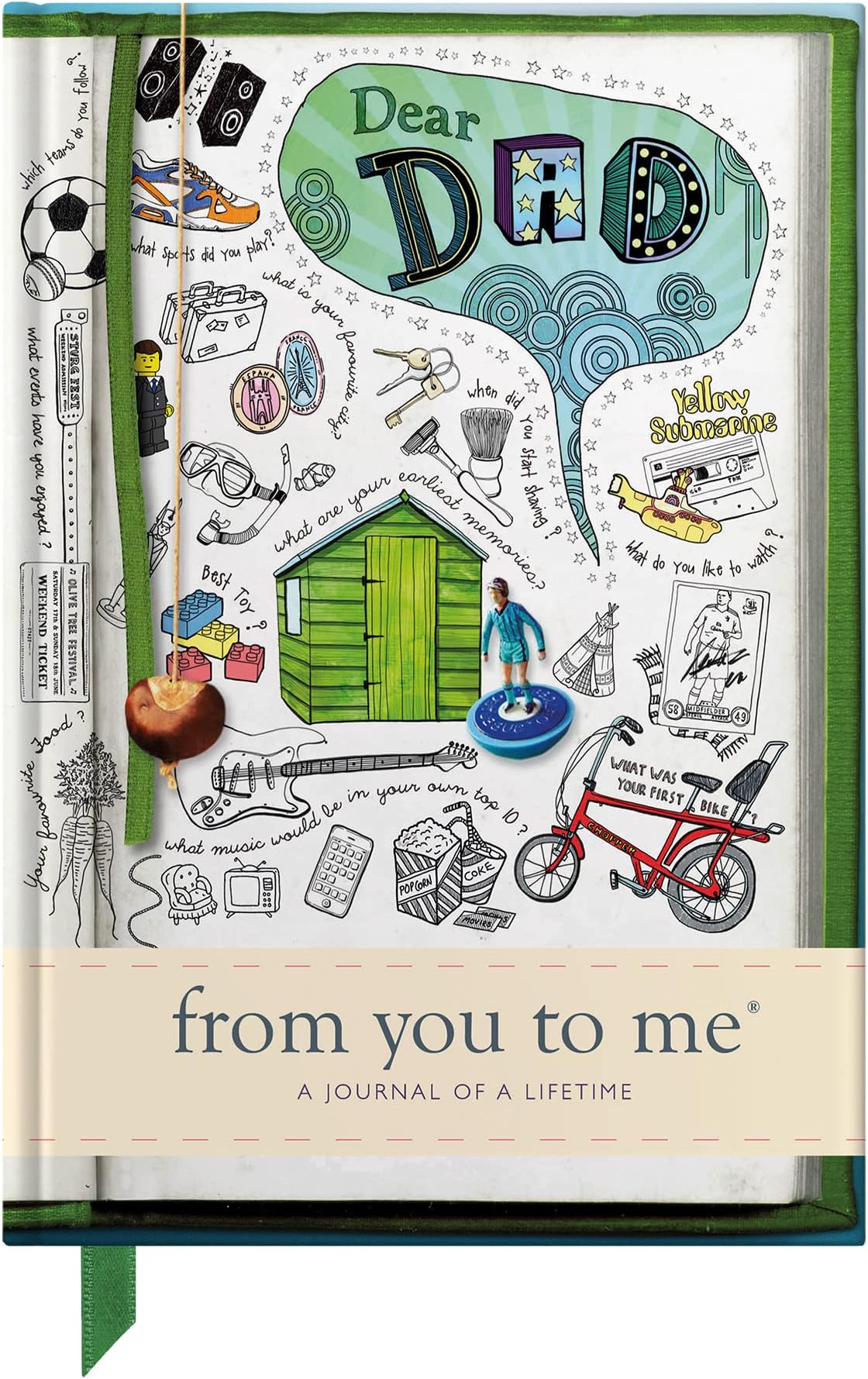 Dear Dad, From You To Me: Memory Journal Capturing Your Father's Own Amazing Stories (Journals Of A Lifetime): Sketch Collection