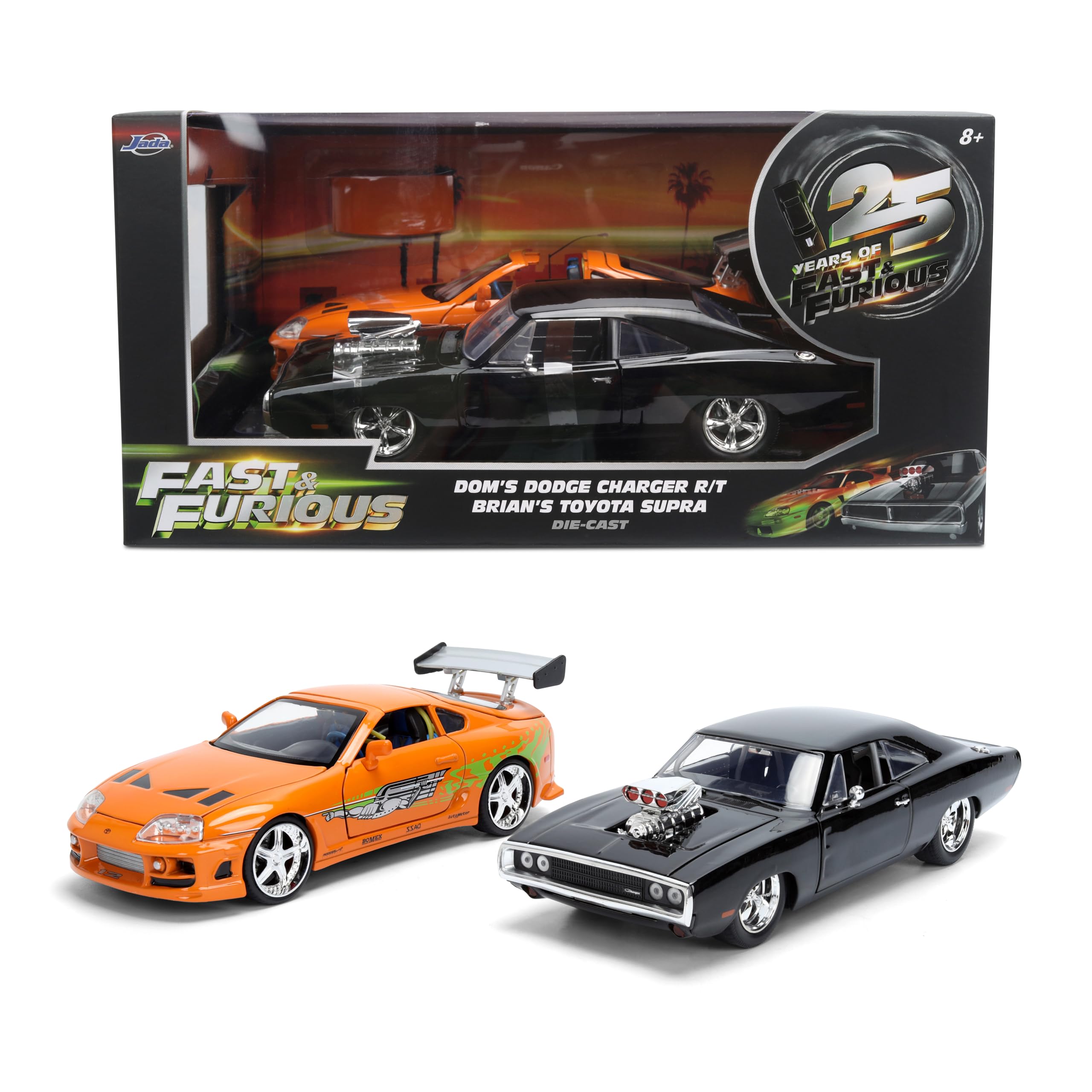 じ*う様 Jada Toys Fast & Furious 2台セット Amazon.com: Jada Toys Fast & Furious 1:24 Scale Anniversary Twin