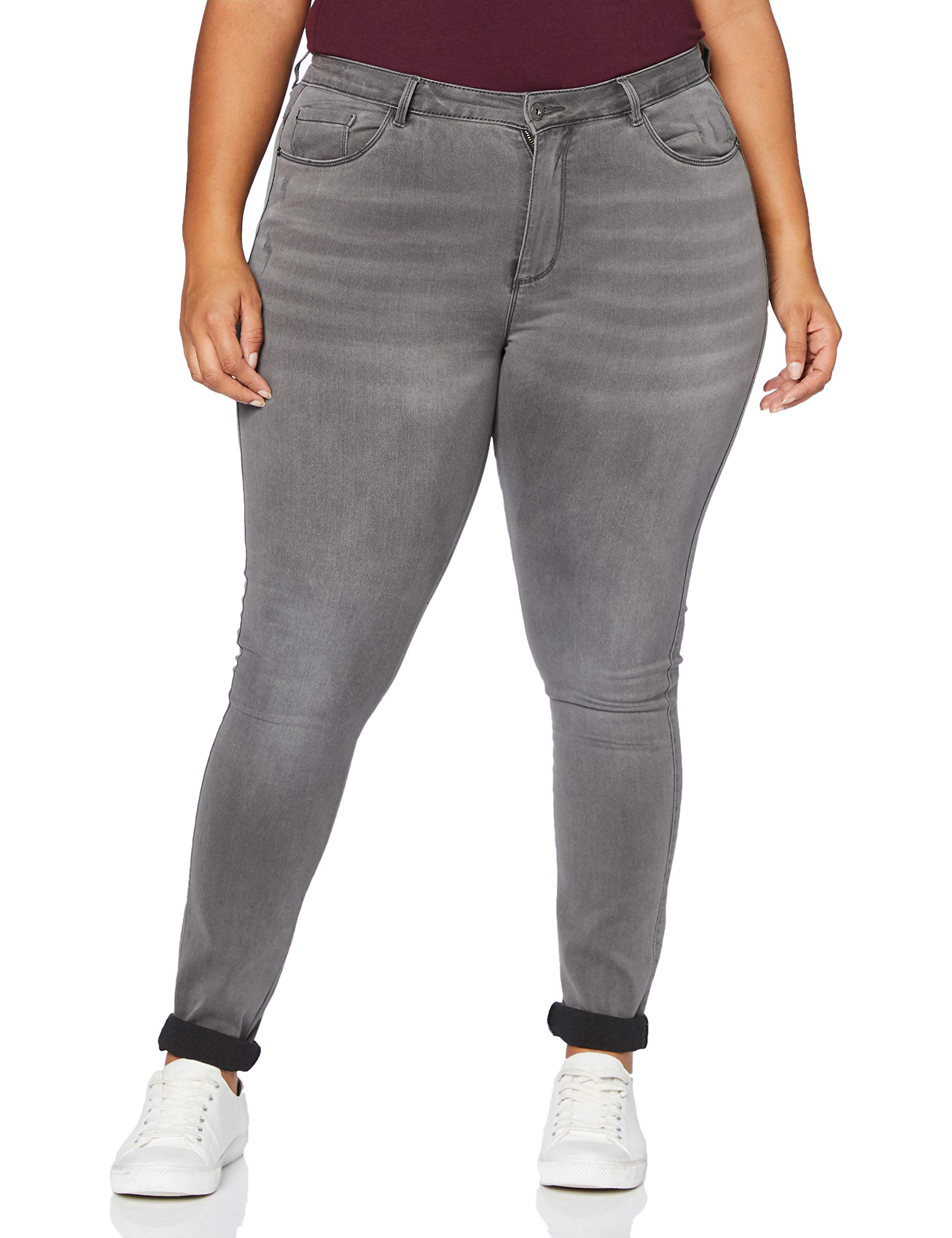 Only Carmakoma Damen Jeans Caraugusta Life Hw Sk Dnn Bj312 Noos
