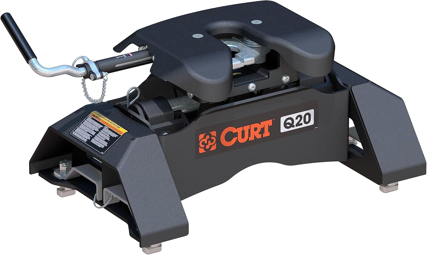 Q20 5th Wheel Hitch, Compatible with Select Silverado, Sierra 2500, 3500 HD, 8' Bed Puck System
