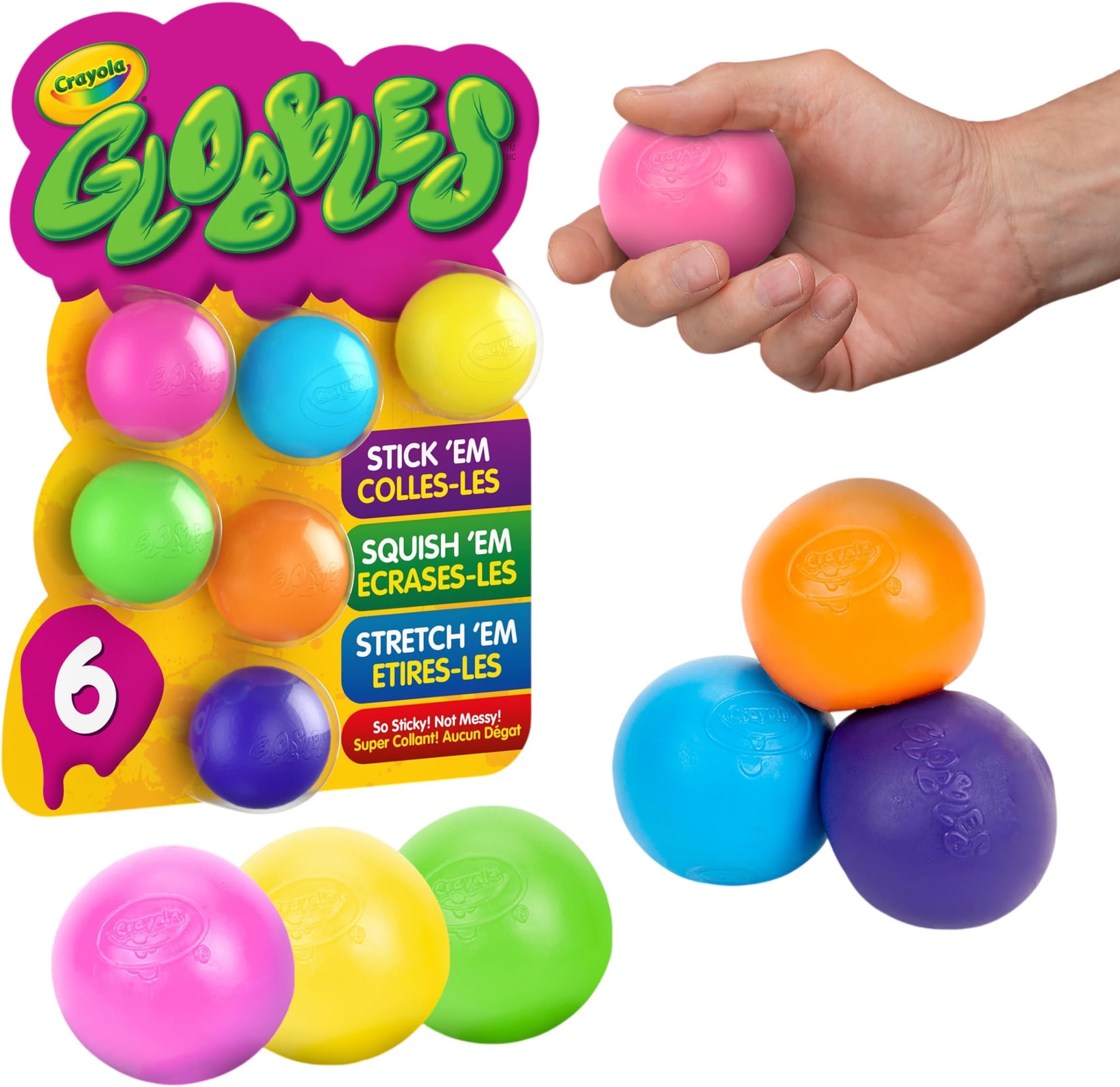 Crayola Globbles, Multi-Colour, Cy74-7294