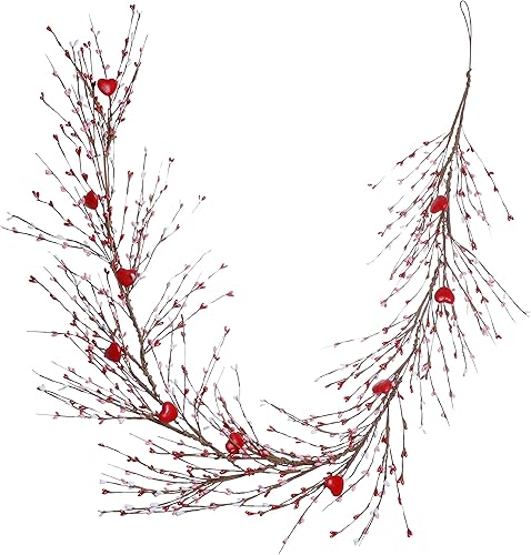 Miniatura 4 de J'FLORU Guirnalda de otoño de 5 pies, guirnalda artificial de otoño para decoración del hogar de otoño (naranja)