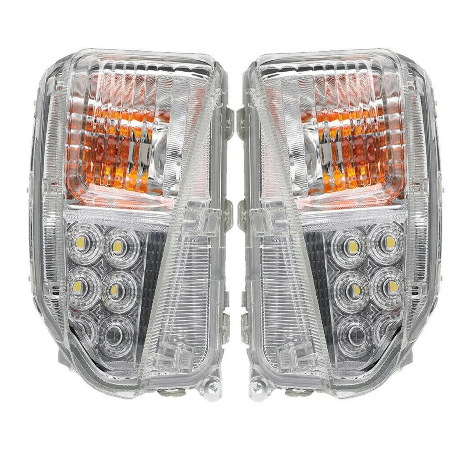 MEIZIYU Car LED Front Bumper Fog Lights Fit For Toyota Prius ZVW30 2012-2015 Driving Light Daytime Running Light Foglamp Assembly światła do jazdy dziennej do samochodów