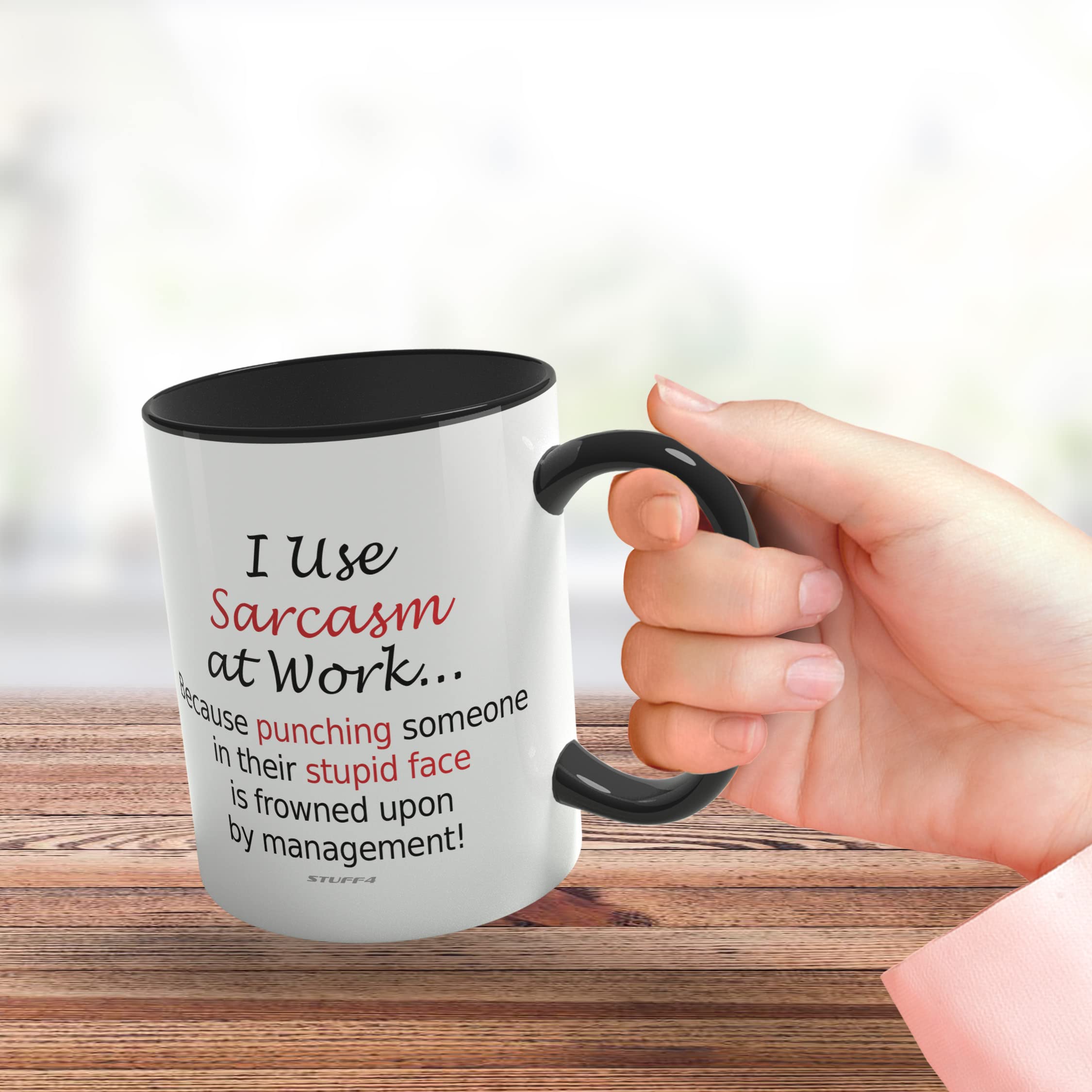 Tasse à Café Humoristique Avec Inscription En Anglais « Warning Don't Tell Me How To