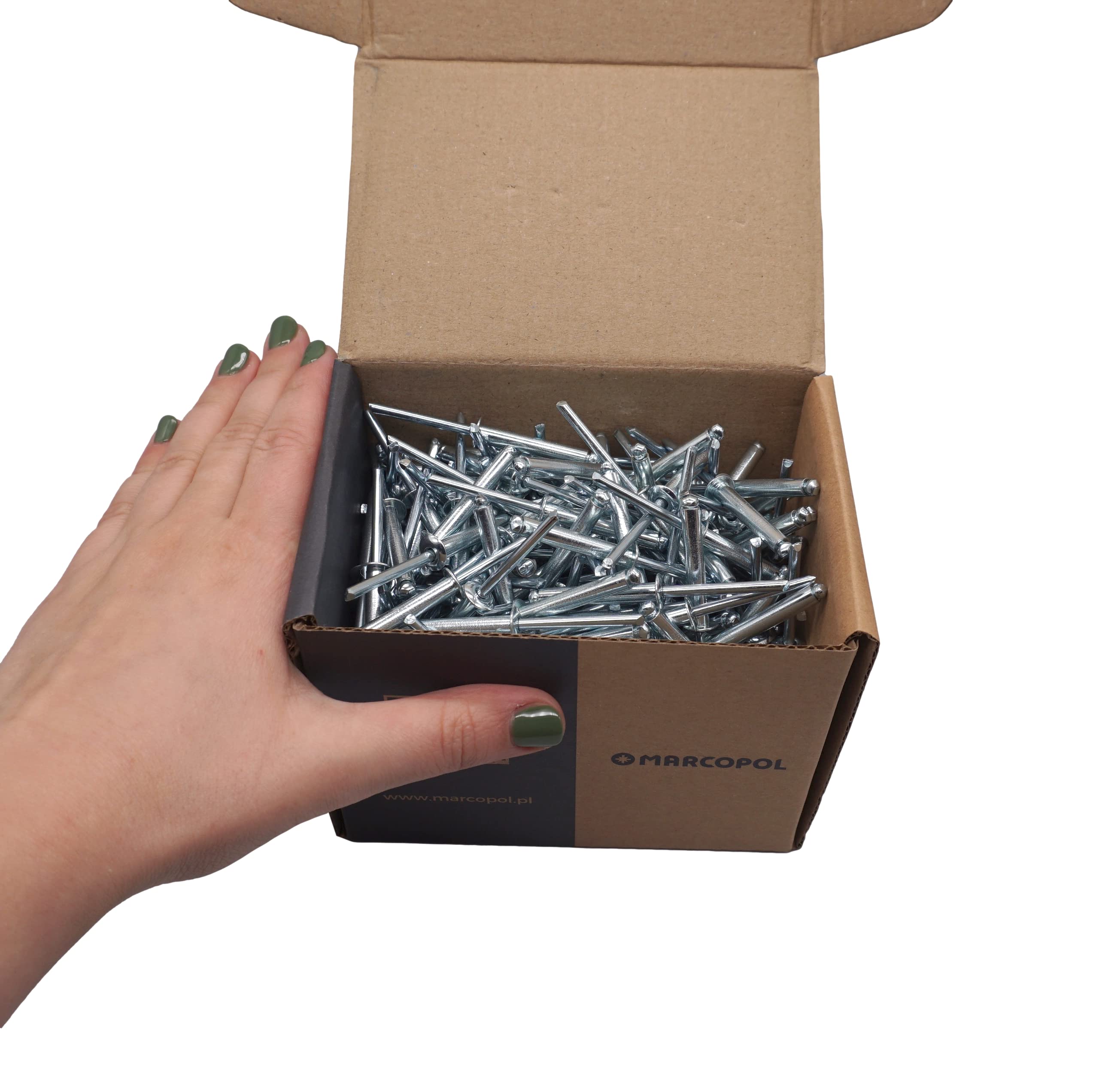(Pack of 250 pcs) Blind Rivets 5.0 x 30 mm, Open Dome Head, Pop Rivets, DIN 7337, Steel Rivet and Steel Mandrel (250, 5.0 x 30 mm) - Image 4