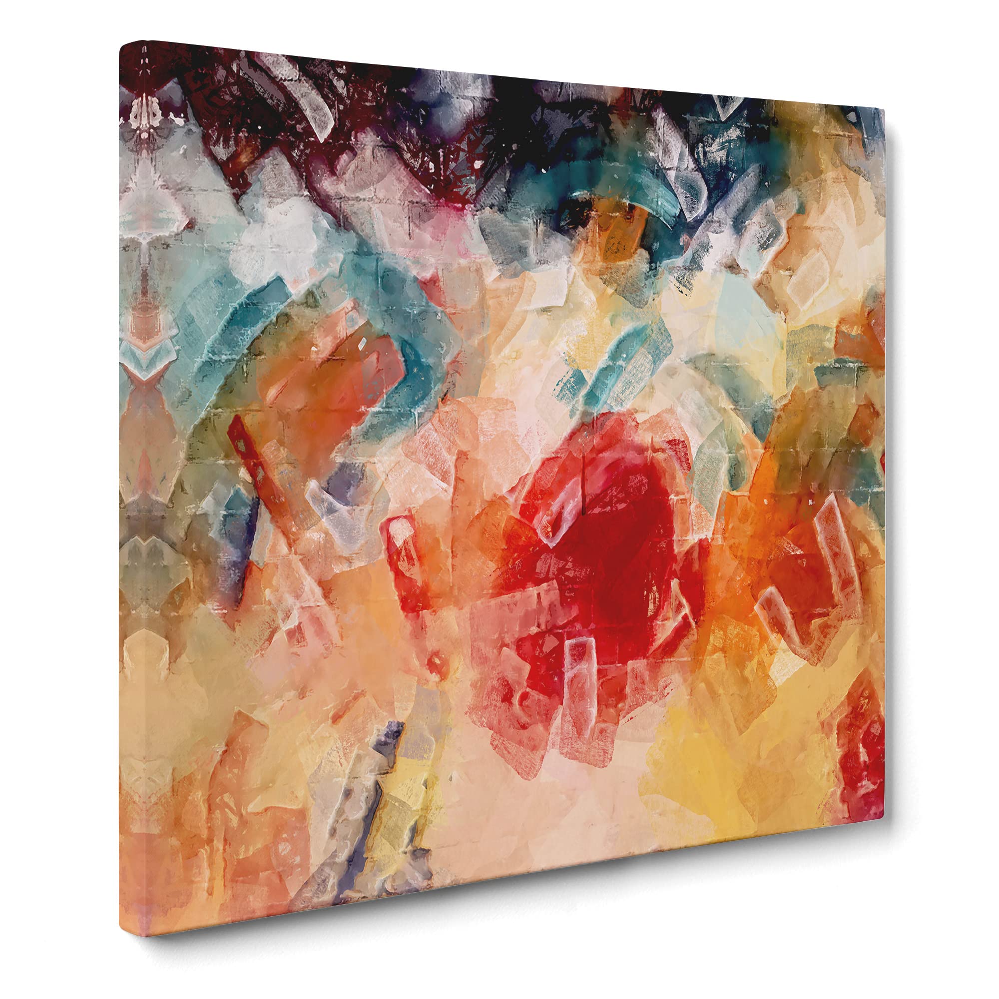 Lets Dance Canvas Print, Mixed, 35L x 35W cm