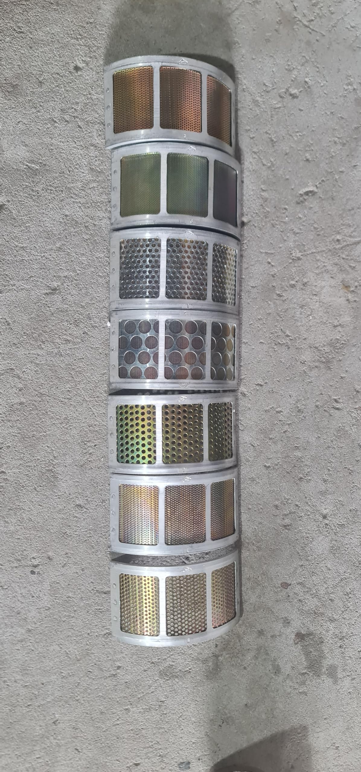 TRIMURTI 1 HP Jali Set NO.1 to NO.7 for Stone Less FLOURMILL and Pulverizer-image-35