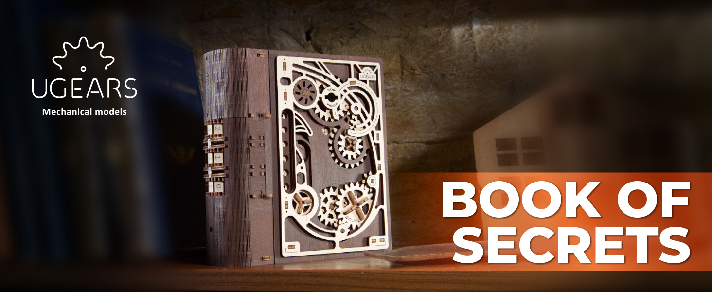 Caja de tesoro, rompecabezas de madera 3D, juego para adultos para armar tú mismo, de UGears Caja de tesoro, rompecabezas de madera 3D, juego para adultos para armar tú mismo, de UGears