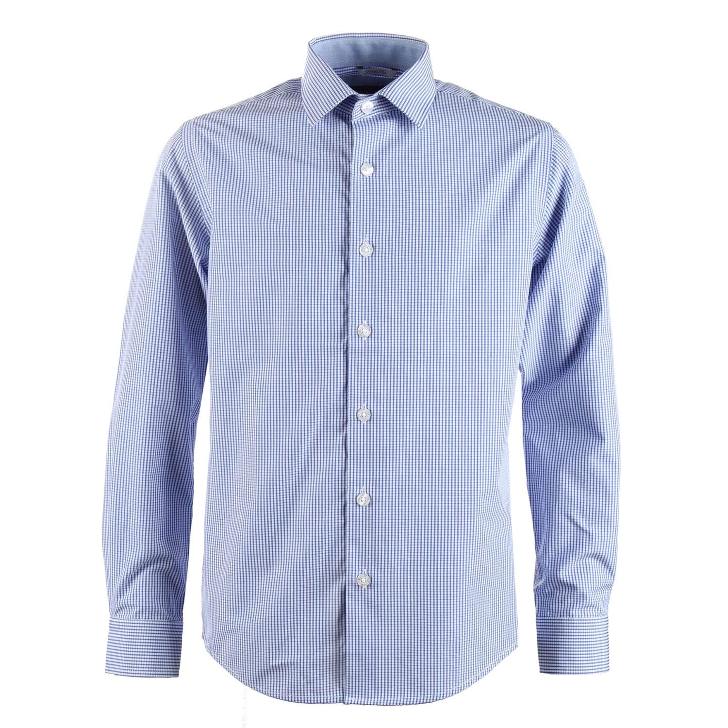 G.O.L. - Jungen festliches Hemd Langarm, kariert, blau - 5545800, Größe 182