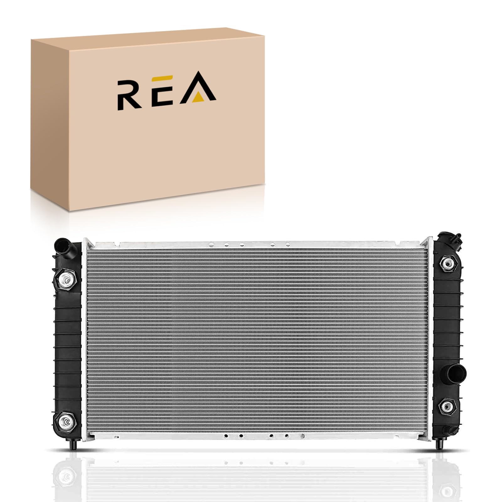 Engine Coolant Radiator with Transmission Oil Cooler Compatible with Chevrolet S10 4.3L 1996-2004, Blazer 4.3L 1996-2005, GMC Jimmy 4.3L 1996-2005, Sonoma 4.3L 1996-2004 &amp; More Replace 15120548