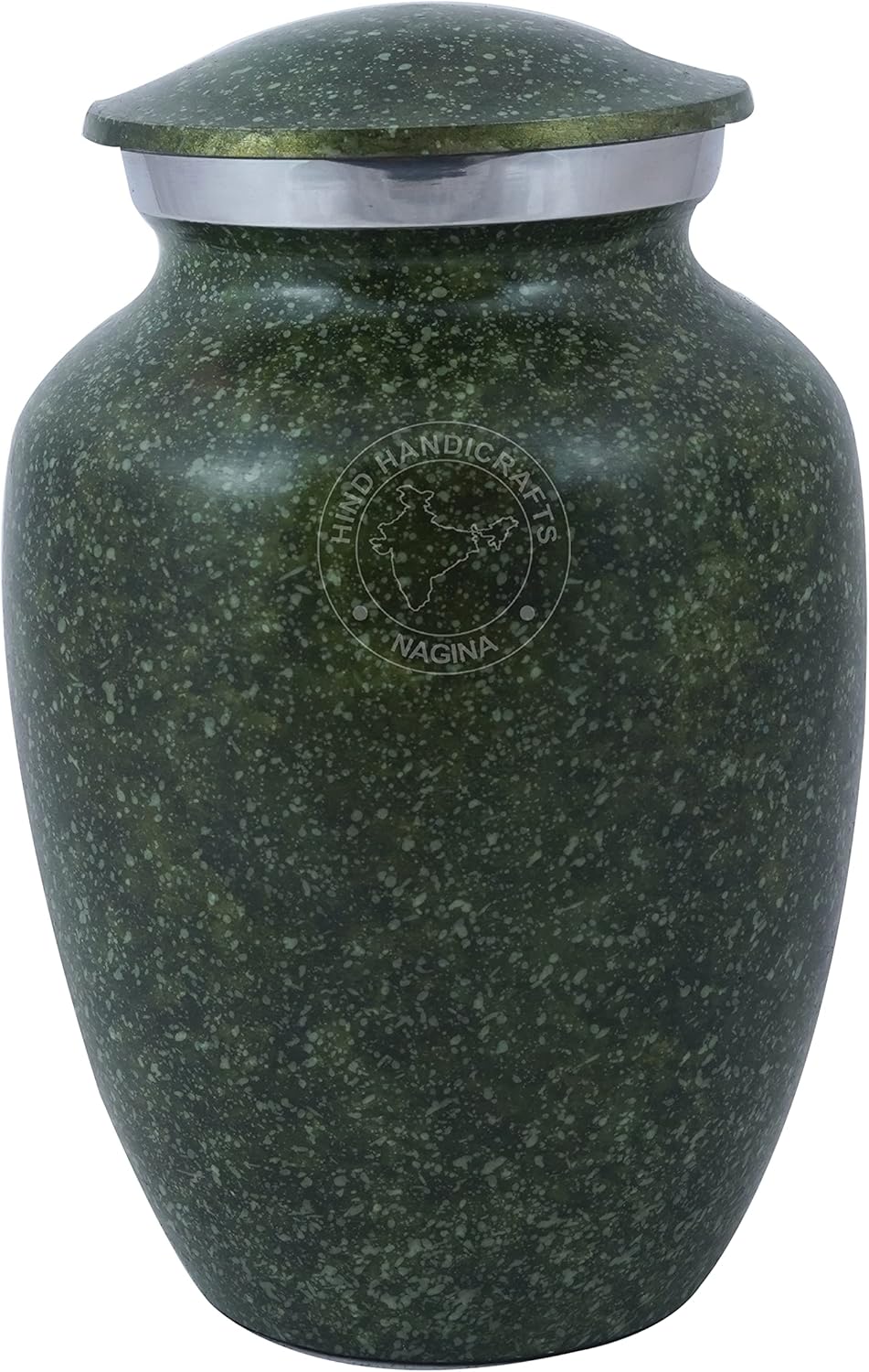 Aluminum Peaceful Pet Memorial Cremation Urns for Dogs and Cats Ashes - Keepsake Human Ash Cremation Urn - Funeral Urn (45 Cubic Inches, Granite - 3)