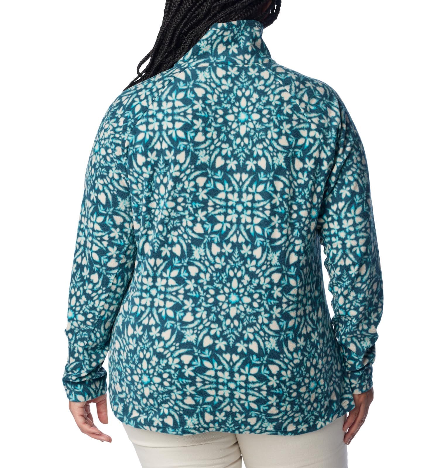 Columbia Women's Glacial Iv Print Half Zip Pullover Sweater