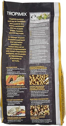 Miniatura 4 de HARI Tropimix - Alimento de enriquecimiento prémium para loros pequeños
