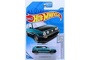 Hot Wheels Golf 2019 Basic Mainline Volkswagen - Volkswagen Golf MK2 [Teal]