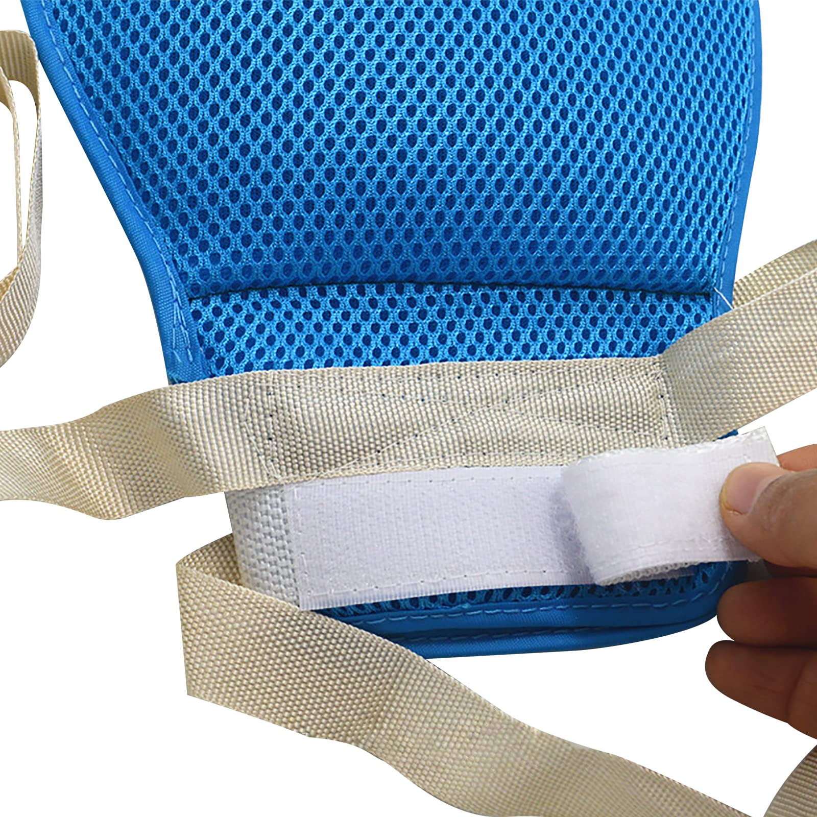 YJZQ - Guantes de protección para manoplas con banda para guantes antiarañazos y guantes de malla transpirable