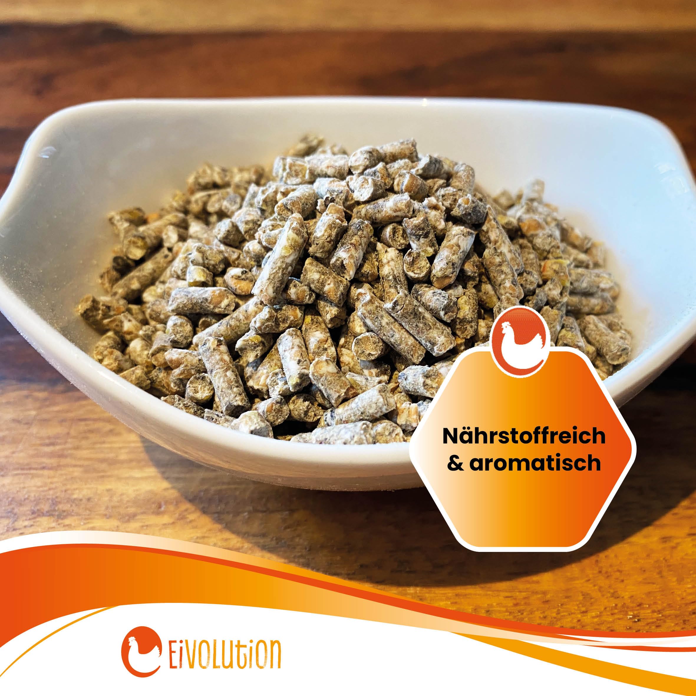 Bio Hühnerfutter Hanf-Pellets ohne Soja - 14 kg - nährstoffreich & aromatisch - Naturland zertifziert
