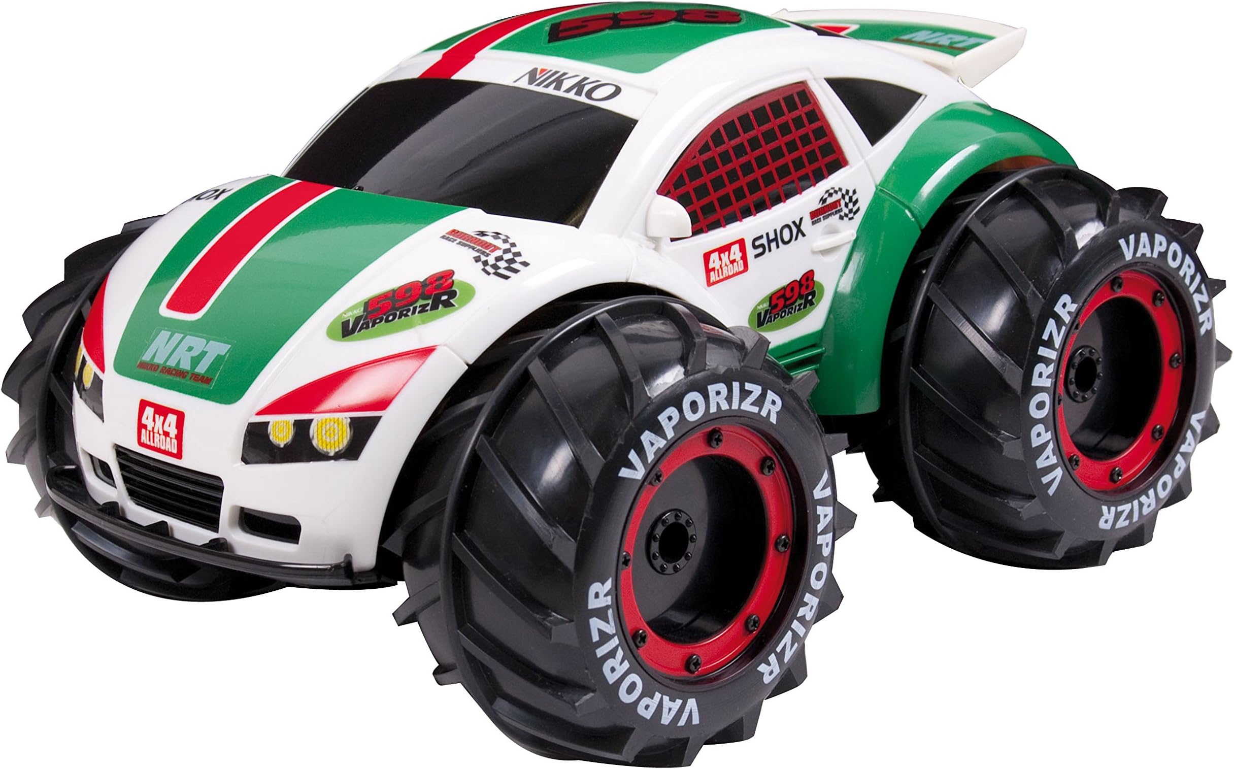 Nikko Amphibious RC ATV Vaporizr - Green, 4WD, 360ยฐ Spins, Boys Age 8+