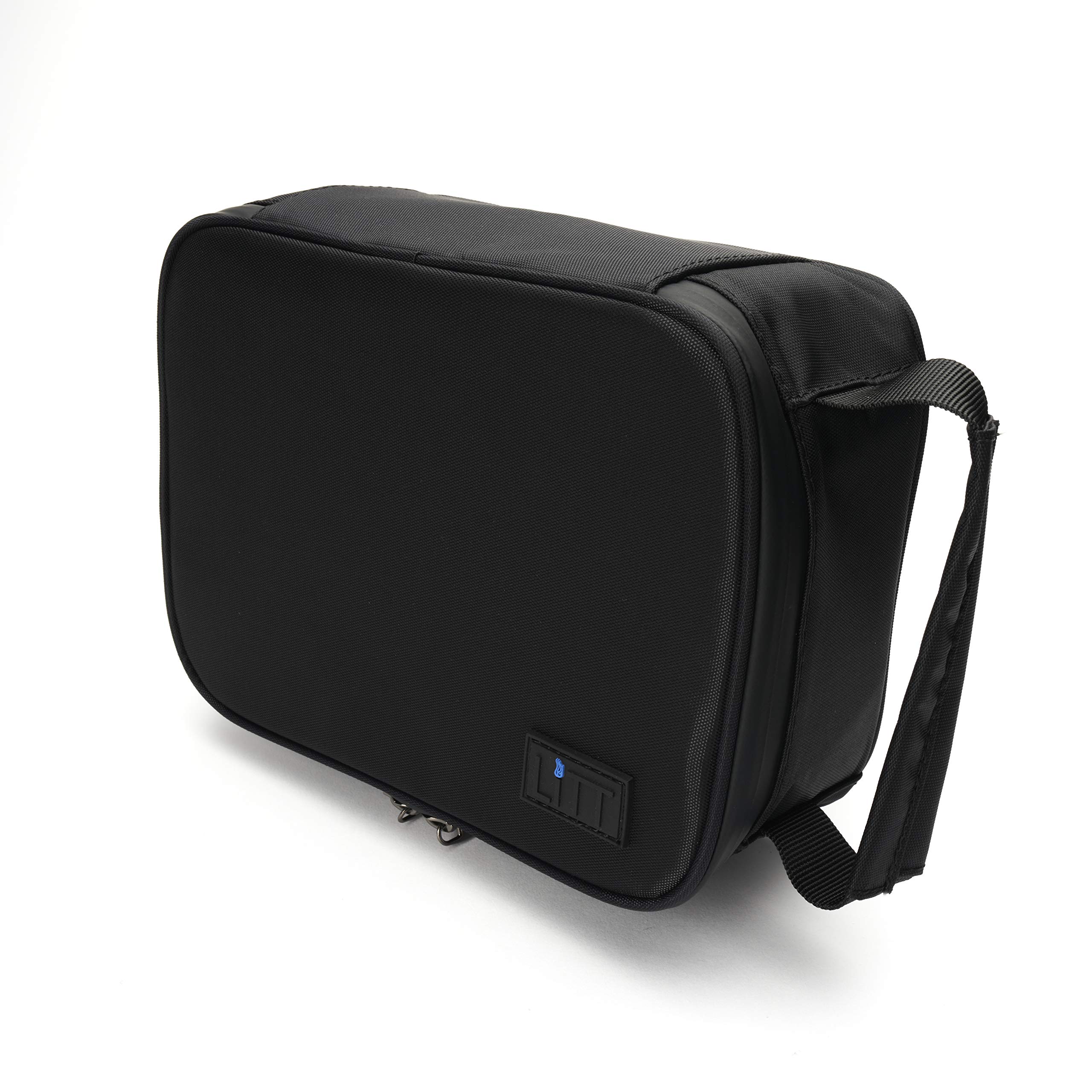 LITTStash Bag Water Resistant with Lock Smell Resistant, Discreet Storage Bag (Large)