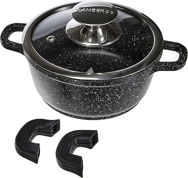 Kamberg Garnek do gotowania, odlew aluminiowy, 16 cm