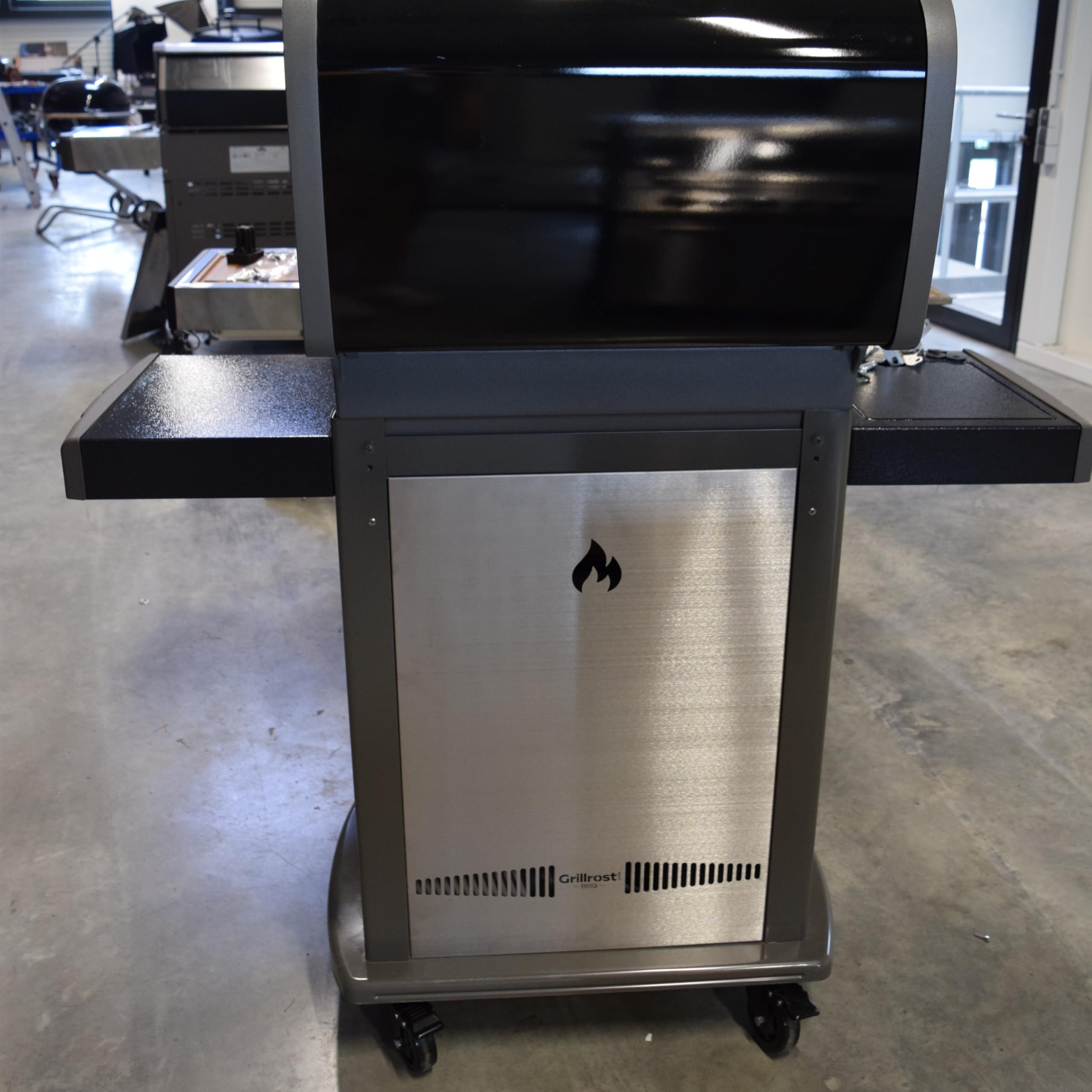 Grillrost.com Das Original Rückwand für Weber Spirit 300 Serie - Weniger Zugluft und mehr Stabilität