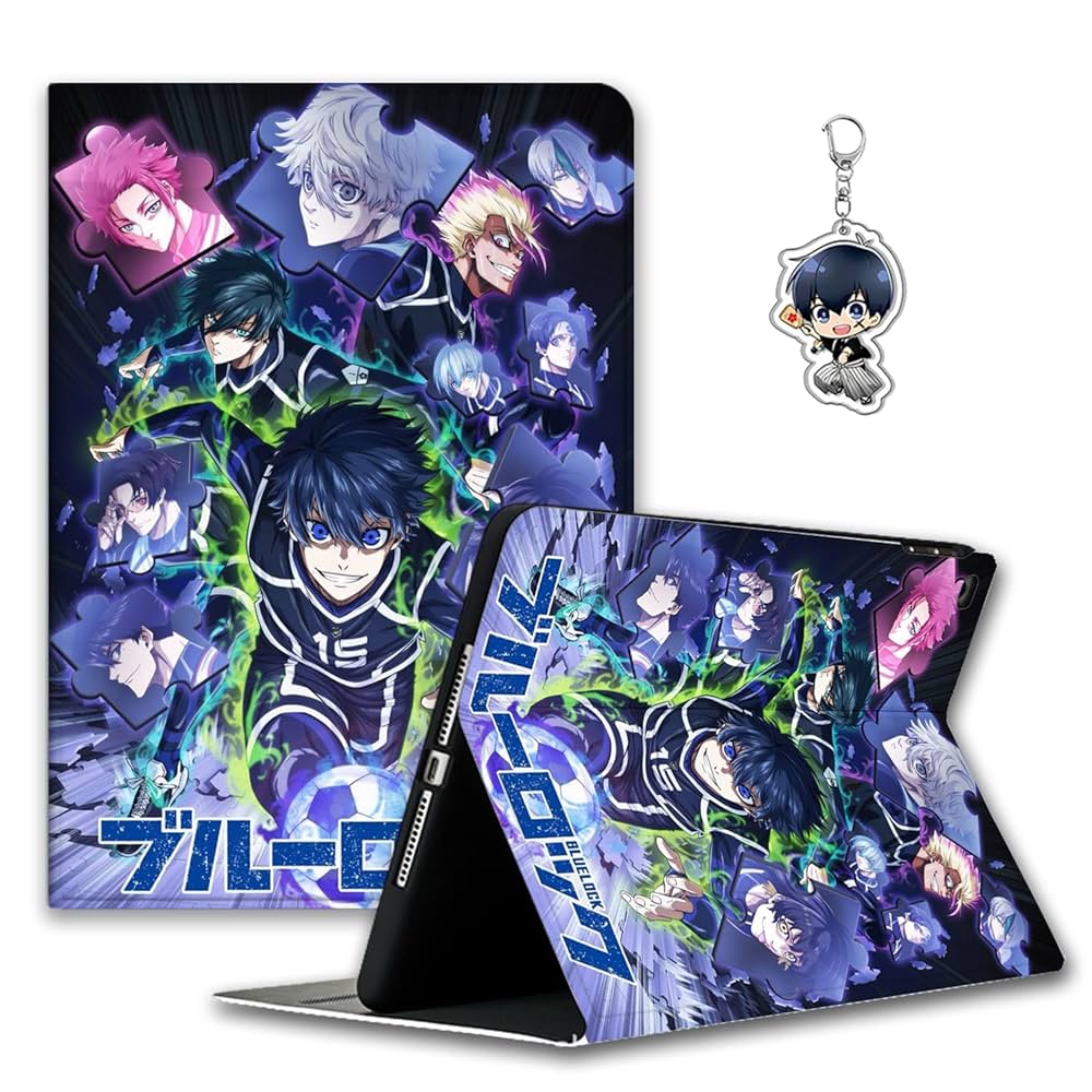 iPad - nagio Amazon.com: Blue Lock Tablet Case with Pencil Holder