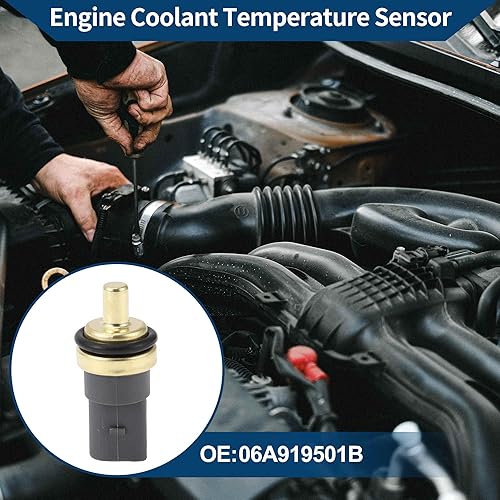 Miniatura 2 de Sensor de temperatura del refrigerante del motor No.06A919501B Sensor de temperatura del agua para Audi A3 2006-2015 1 PC